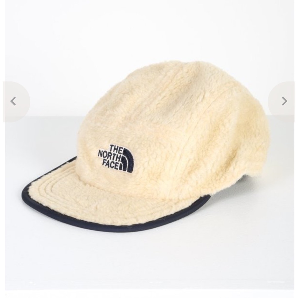 North face brown label cap - bleached sand.